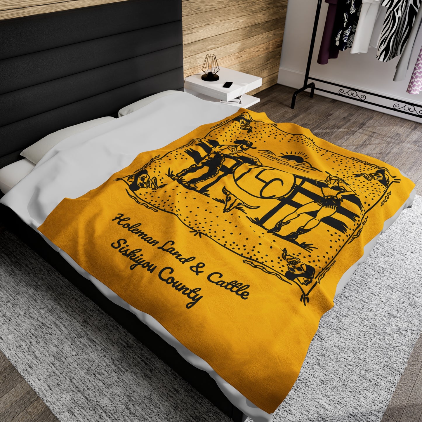 Sunrise Velveteen Plush Blanket