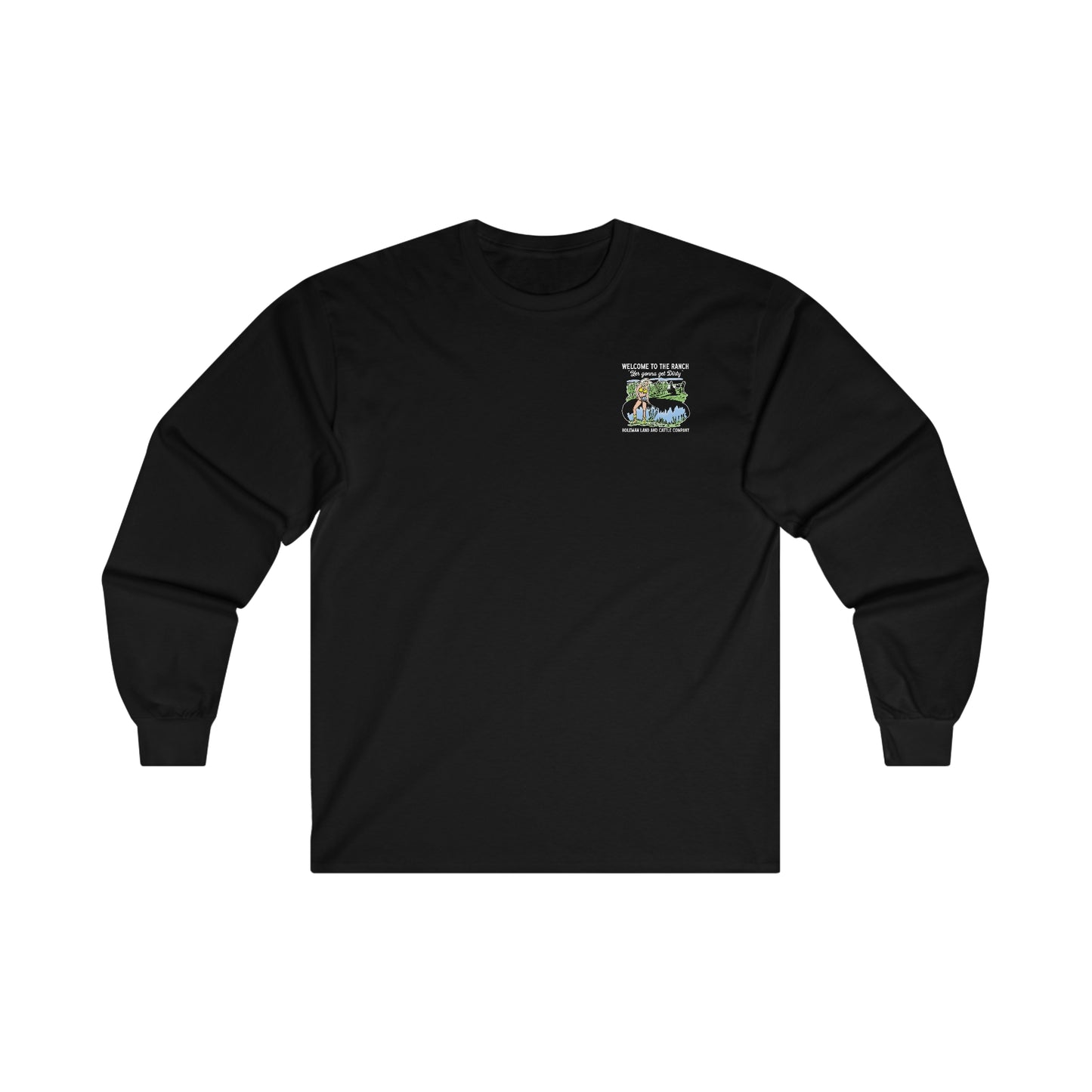 "Welcome to the Ranch" Long Sleeve Tee