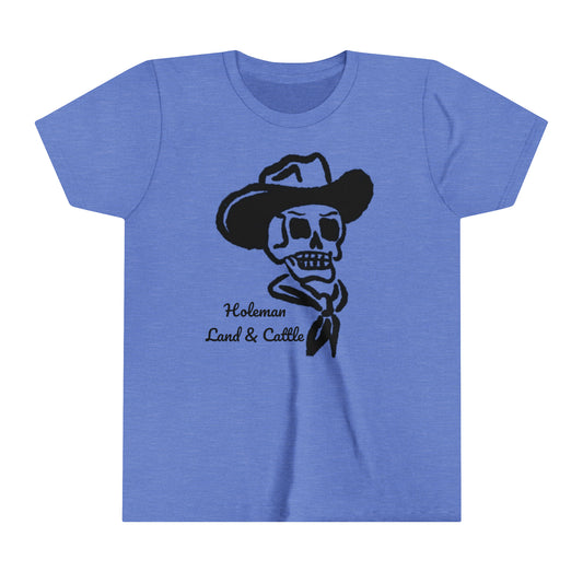 Youth "Cowboy Skull" Short Sleeve Tee