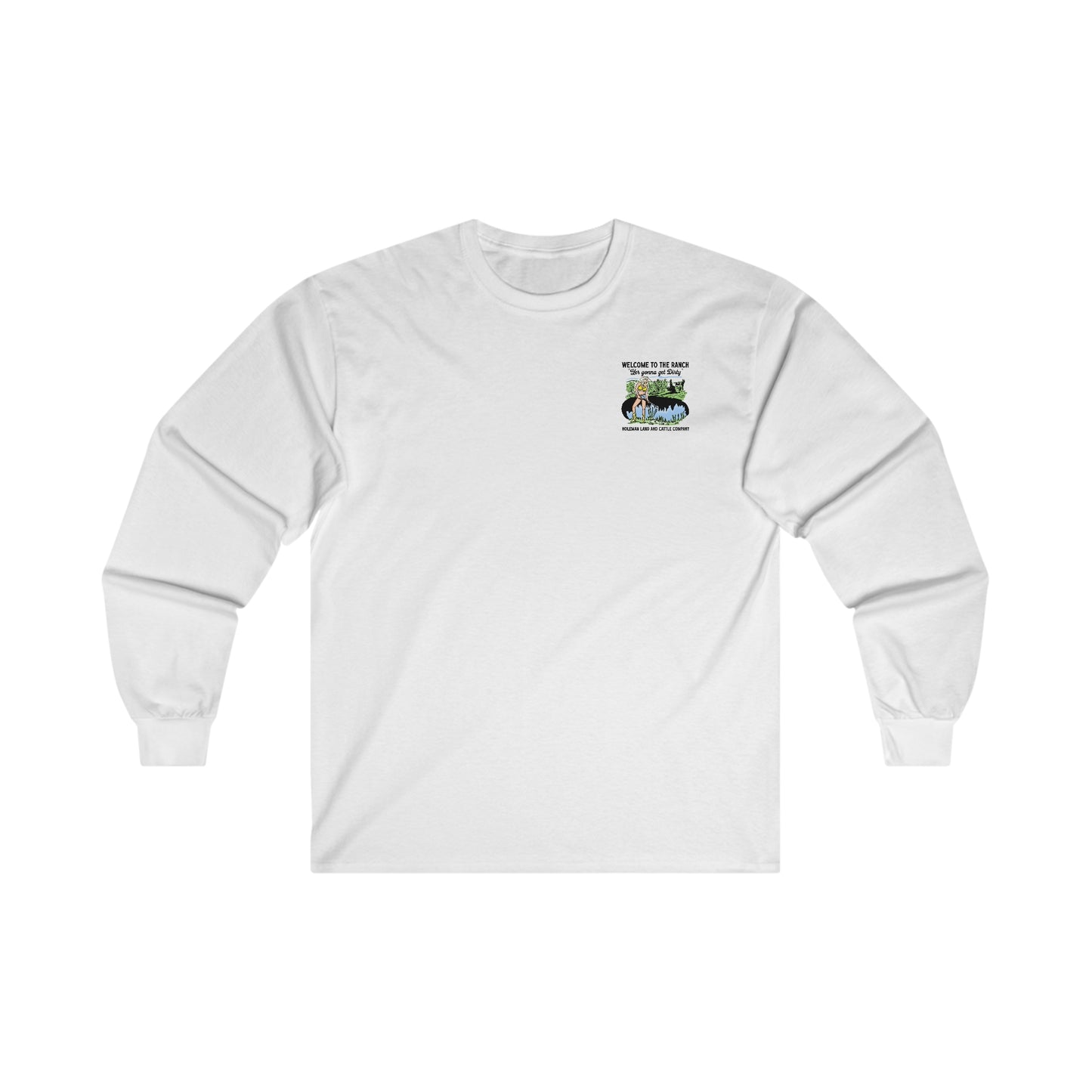 "Welcome to the Ranch" Long Sleeve Tee