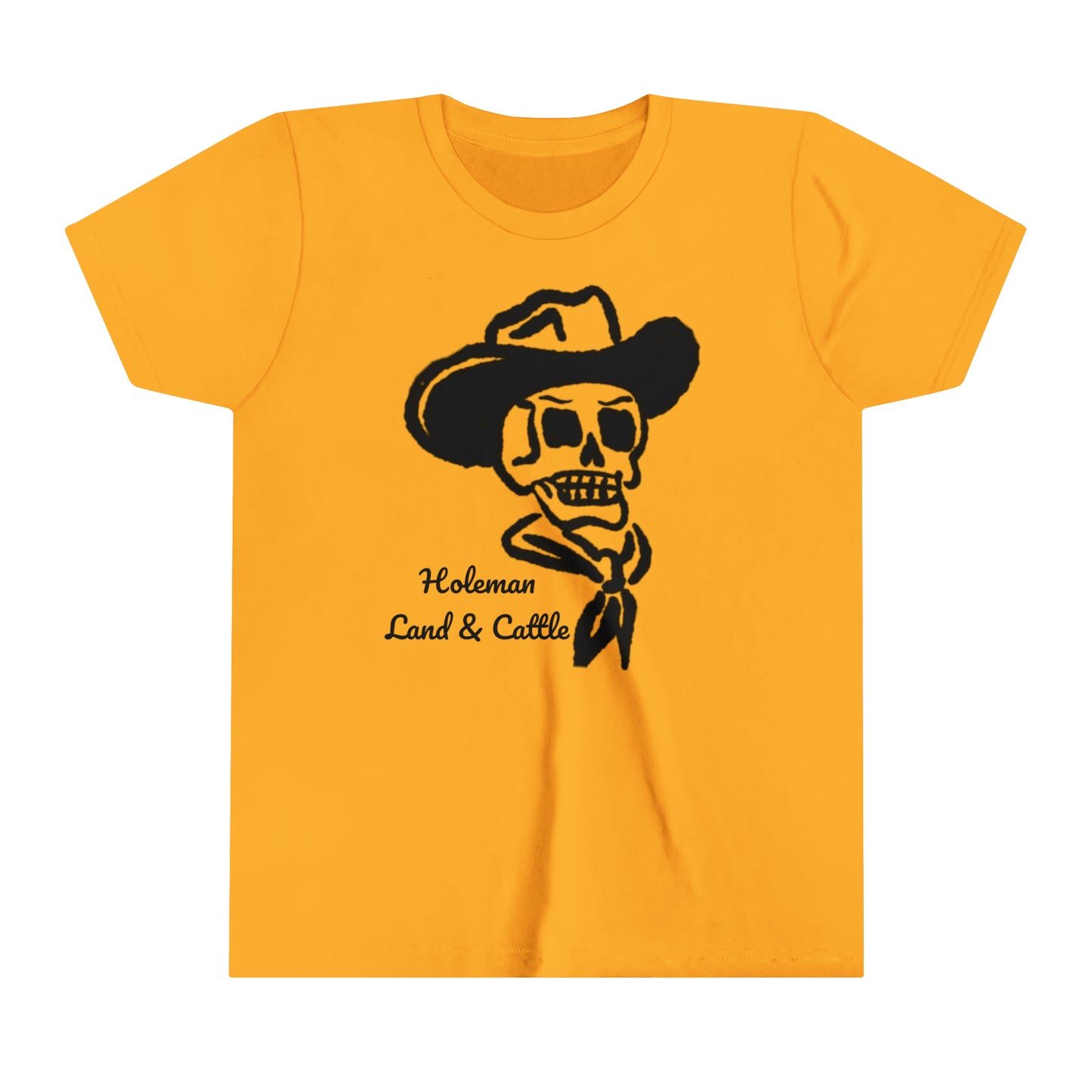 Youth "Cowboy Skull" Short Sleeve Tee